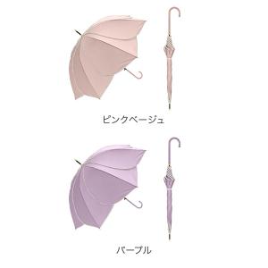 傘 雨傘 長傘 晴雨兼用 レディース 花びら傘...の詳細画像1