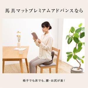馬具マットプレミアムアドバンス 座椅子 腰もお...の詳細画像5