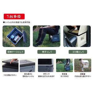 簡易トイレ 折りたたみ ポータブルトイレ 防災...の詳細画像4