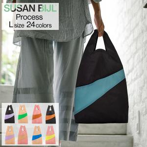 在庫限り スーザン ベル Susan Bijl エコバッグ バッグ Lサイズ ショッピングバッグ Process プロセス ナイロン