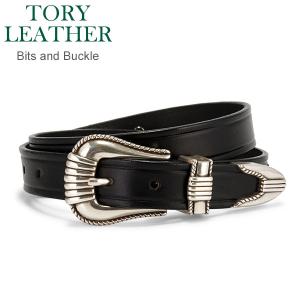 GW中もあすつく配送 トリーレザー TORY LEATHER ベルト レザー シルバー ビッツ バックル Silver Bits and Buckle 革 2193｜GulliverOnlineShopping Yahoo!店