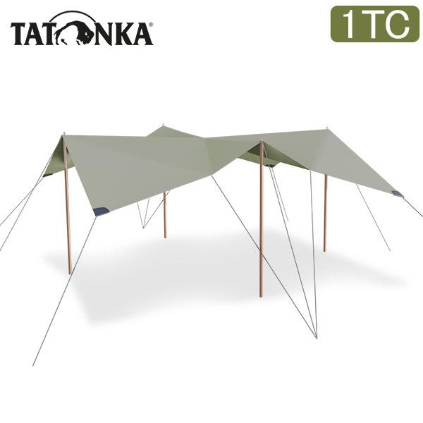 GW中もあすつく配送 タトンカ Tatonka タープ Tarp 1TC 425×445cm ポリコ...