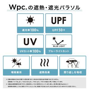 Wpc. 折りたたみ日傘 遮光切り継ぎtiny...の詳細画像2
