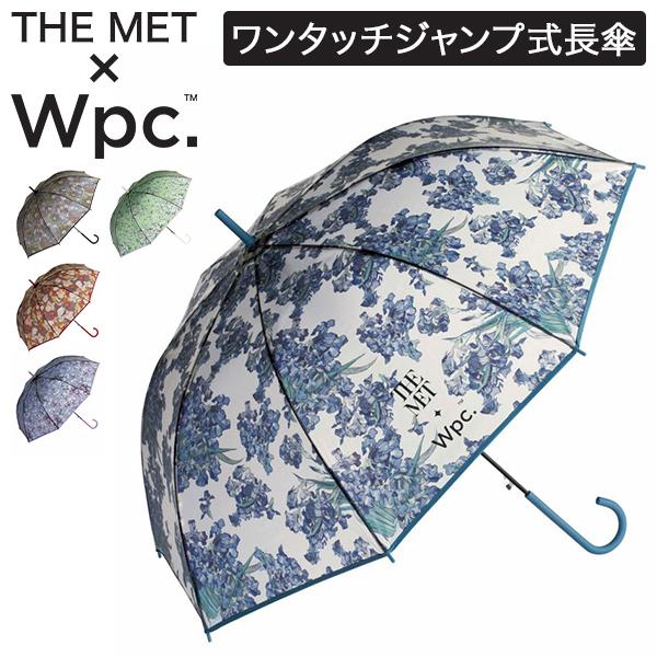 Wpc. ダブリュピーシー ビニール傘 長傘 MET 傘 雨傘 PT-MT01-001 絵画 レディ...