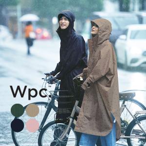 Wpc. ダブリュピーシー レインコート レインバイシクルスリーブポンチョ 自転車 レディース おしゃれ