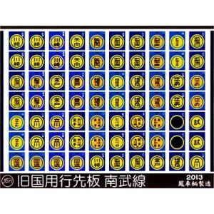 鳳車輛製造 101 旧国用行先板(京浜東北線) : グリーンマックス