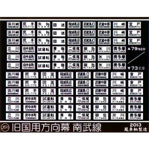 鳳車輛製造 235 201系方向幕（武蔵野線） : グリーンマックス・ザ