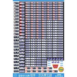 鳳車輛製造 204 国電用方向幕(根岸・京浜東北線)