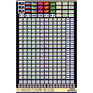 国鉄気動車前面列車種別表示幕 国鉄気動車前面列車種別表示幕