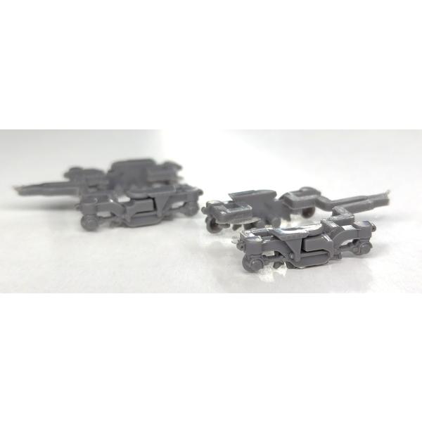 グリーンマックス コアレスモー ター動力ユニット用 FS579 動力台車枠(ダークグレー)