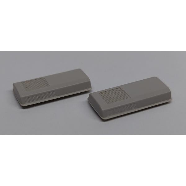 グリーンマックス 名鉄1000系クーラー（ライトグレー）（2個入り）