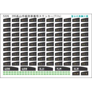 205系山手線　側面方向幕 205系/山手線・未使用（中央線系）幕 - PENGUINMODEL NET