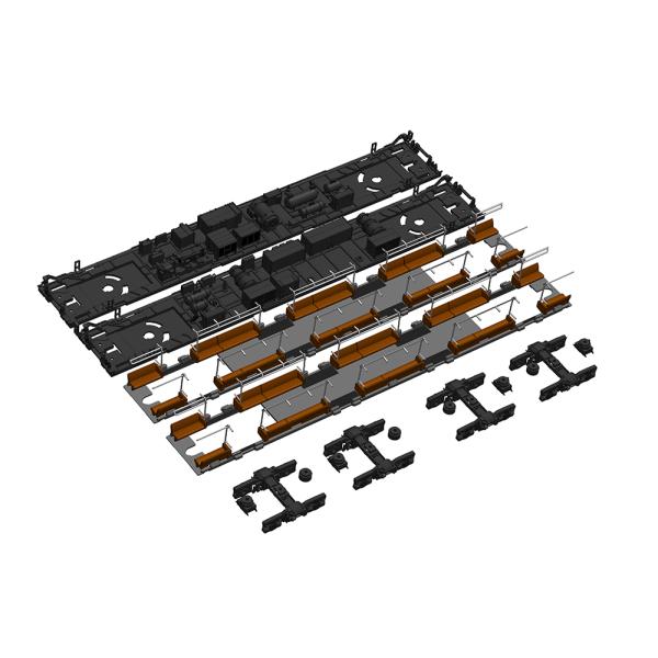 PLUM　201系走行化キットB[床下機器・座席付属] （モハ201・200用）