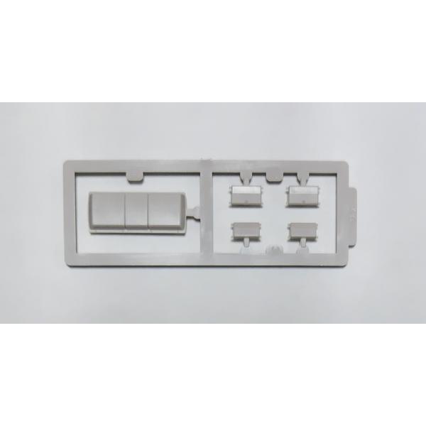 グリーンマックス 東武10030型 ラジオアンテナ、ベンチレーター ライトグレー　2個入り