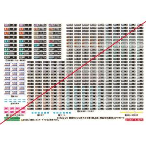グリーンマックス S-32063 西武30000系（新宿線）対応行先表示