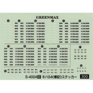 グリーンマックス M-31833 JRキハ143形車番インレタ 1枚入 : グリーン