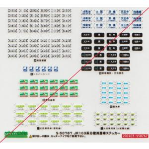 グリーンマックス S-31758 東急電鉄5080系 タイプステッカー 1枚入り