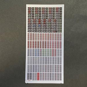 12系客車行先表示幕(一本物) 12系高崎車 方向幕 | 急行きそ3号