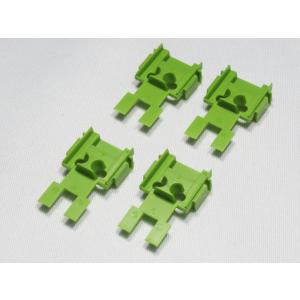 グリーンマックス 18.5m ロングシート 車端部（黄緑）　(2個入)