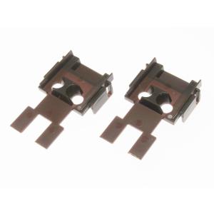 グリーンマックス 18.5床板用座席パーツ(ブラウン) 車端 部のみ(2個入)