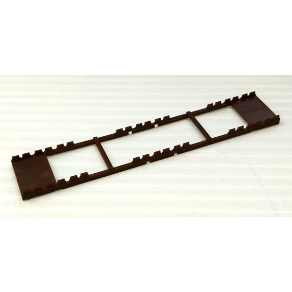 グリーンマックス　京王5000系　コアレス動力用　背もたれ付きロングシート中央部　ブラウン　1個入