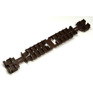 グリーンマックス　20ｍ 一体 3扉 クロスシート ブラウン　1枚入