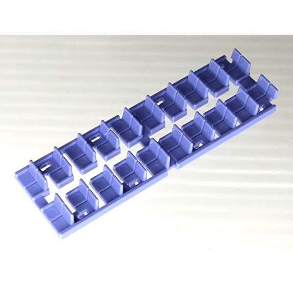 グリーンマックス 18/18.5mクロスシート座席パーツ(パープル)　1枚入り