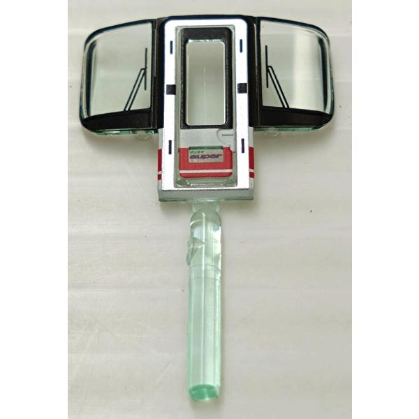 グリーンマックス　名鉄1600系前面ガラス（ク1600）幌受け印刷銀　1枚入