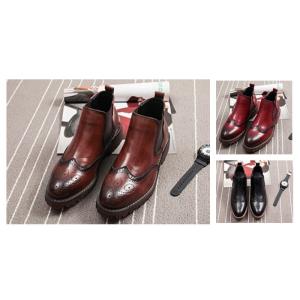 メンズブーツ　ショートブーツ 靴 ワークブーツ　ジューズHX03