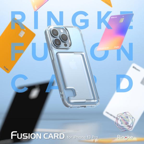 Ringke iPhone SE3 iPhone13 ケース カード 収納 背面 クリア iPhon...
