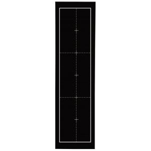 罫線入下敷八切判 両面印刷 黒 美術 画材 美術...の商品画像