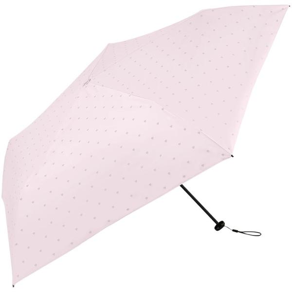 ビコーズ PUスーパーライト ハート ミニ パープル 紫色 軽量 120g ハート柄 レディース 折...