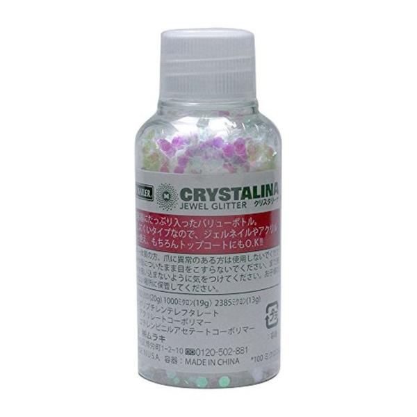 ビューティーネイラー クリスタリーナジュエルグリッター 6 オーロラピンク2385ミクロンネイル ラ...