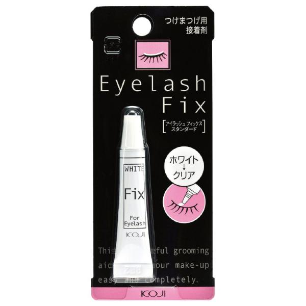 アイラッシュフィックス スタンダード 乾くと透明タイプ つけまつげ接着剤 つけまのり アイラッシュ ...