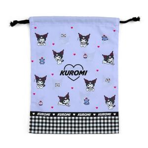 クロミ クロミちゃん 巾着M 巾着 マチ付き バッグ 財布