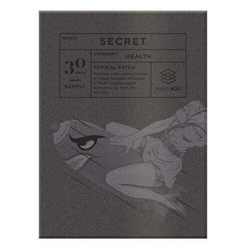 PatchAge パッチエイジ シークレット 30枚入り 男性向け パッチ サプリ 貼る サプリ