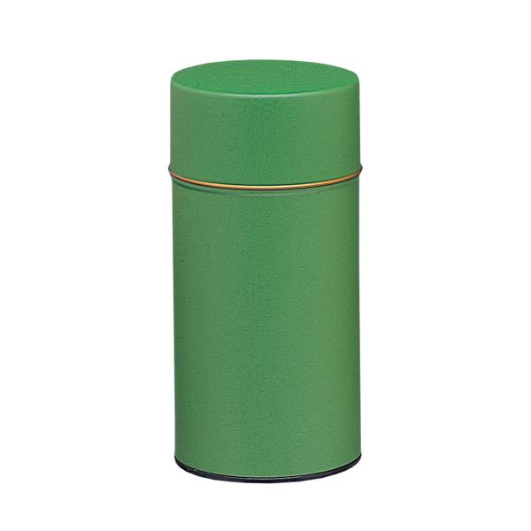 お茶缶　緑クレープ　200g