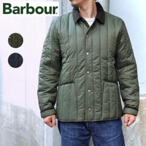 【SALE 30％オフ】 MQU1681 BARBOUR HERRING QUILT バブアー ヘリングキルトブルソン メンズ  ネイビー オリーブ キルティングジャケット 縦キルト｜gmmstore