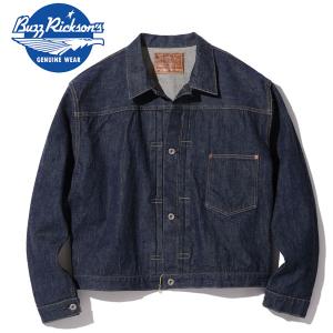 大戦モデル　T-back ジージャン　デニムジャケット BUZZ RICKSON'S バズリクソンズ WORLD WAR II DENIM BLOUSE