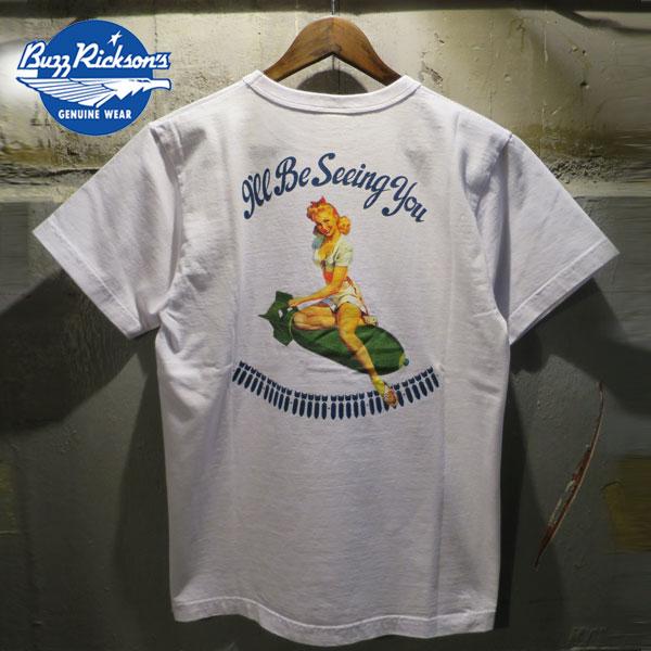 BR79502 BUZZ RICKSON'S I'LL BE SEEING YOU S/S T-SH...