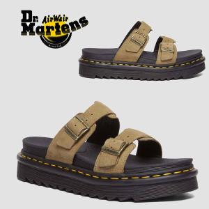 Dr.Martens ドクターマーチン MYLES スライド サンダル 31736439 【  SAVANNAH TAN 】 厚底サンダル    マイルス｜gmmstore