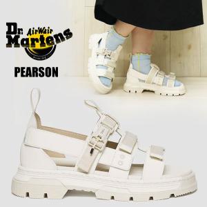 Dr.Martens ドクターマーチン PEARSON マルチストラップ サンダル 31576112 【 EGRET 】 厚底サンダル｜GMMSTORE