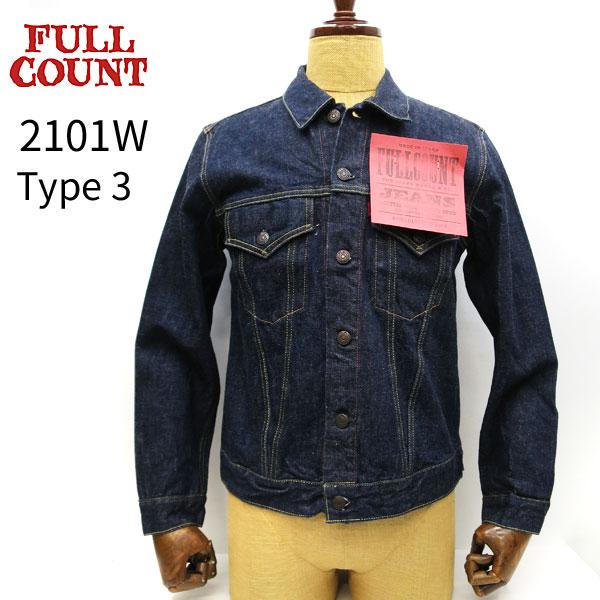 FULLCOUNT 2101W Type3 Denim Jacket (One Wash) フルカウ...