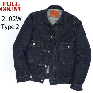 FULLCOUNT 2102W Type2 Denim Jacket (One Wash) フルカウ...