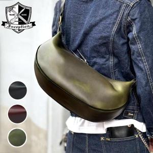 □Inception□ 日本製 インセプション ホースハイド ショルダー バナナ