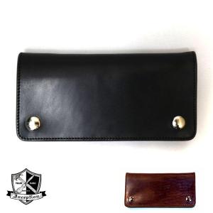 OPUS INCEPTION HORSE BUTT LEATHER TRUCKER WALLET (LONG) [IPW-07] オーパス インセプション ホースバット トラッカーウォレット ロング 日本製 馬革｜gmmstore