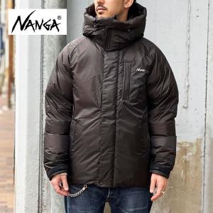 【SALE 20％オフ】 NANGA ナンガ オーロラライトユーティリティダウンジャケット AURORA LIGHT UTILITY DOWN JACKET（メンズ) 防水透湿 軽量 フード付 ブラック