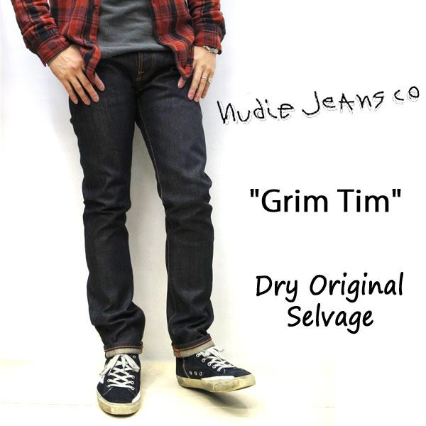 NUDIE JEANS ヌーディージーンズ GRIM TIM グリムティム  DRY ORIGINA...