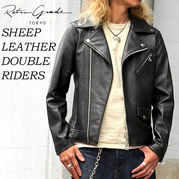 2026入荷 Retro Grade（レトログレード） 羊革 SHEEP LEATHER DUBLE...