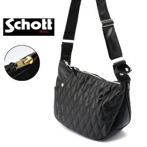 Schott N.Y.C (ショット) パデット レザー バナナ ボディバッグ